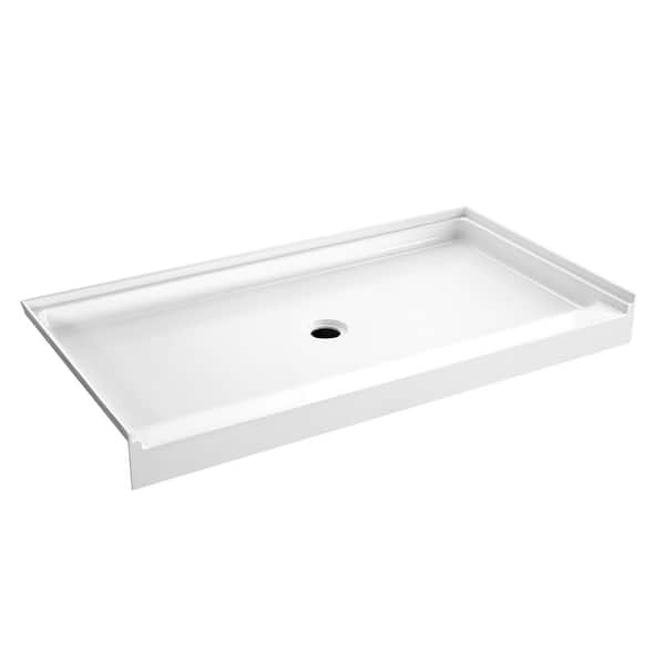 Maggio 60" x 34" Rectangular Acrylic Shower Base Bed Bath & Beyond